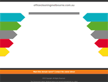 Tablet Screenshot of officecleaningmelbourne.com.au
